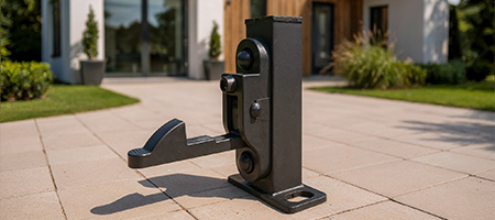 Accesorio para portón y puerta peatonal exterior