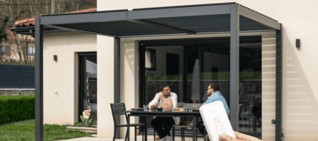 Pergola bioclimática motorizada